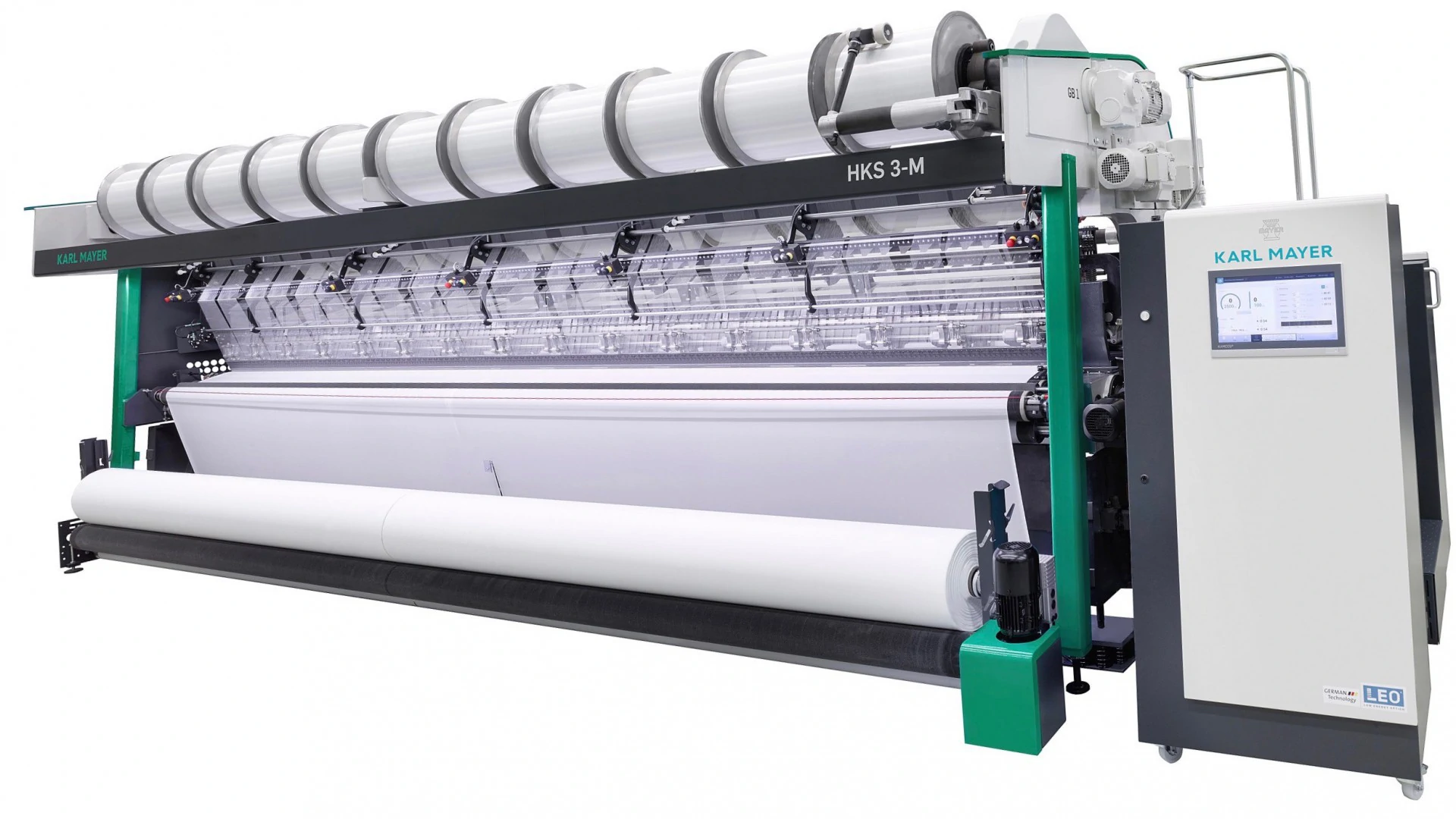 KARL MAYER offers perfect solutions for the fields of warp knitting and flat knitting, technical textiles, warp preparation for weaving and digitalisation.